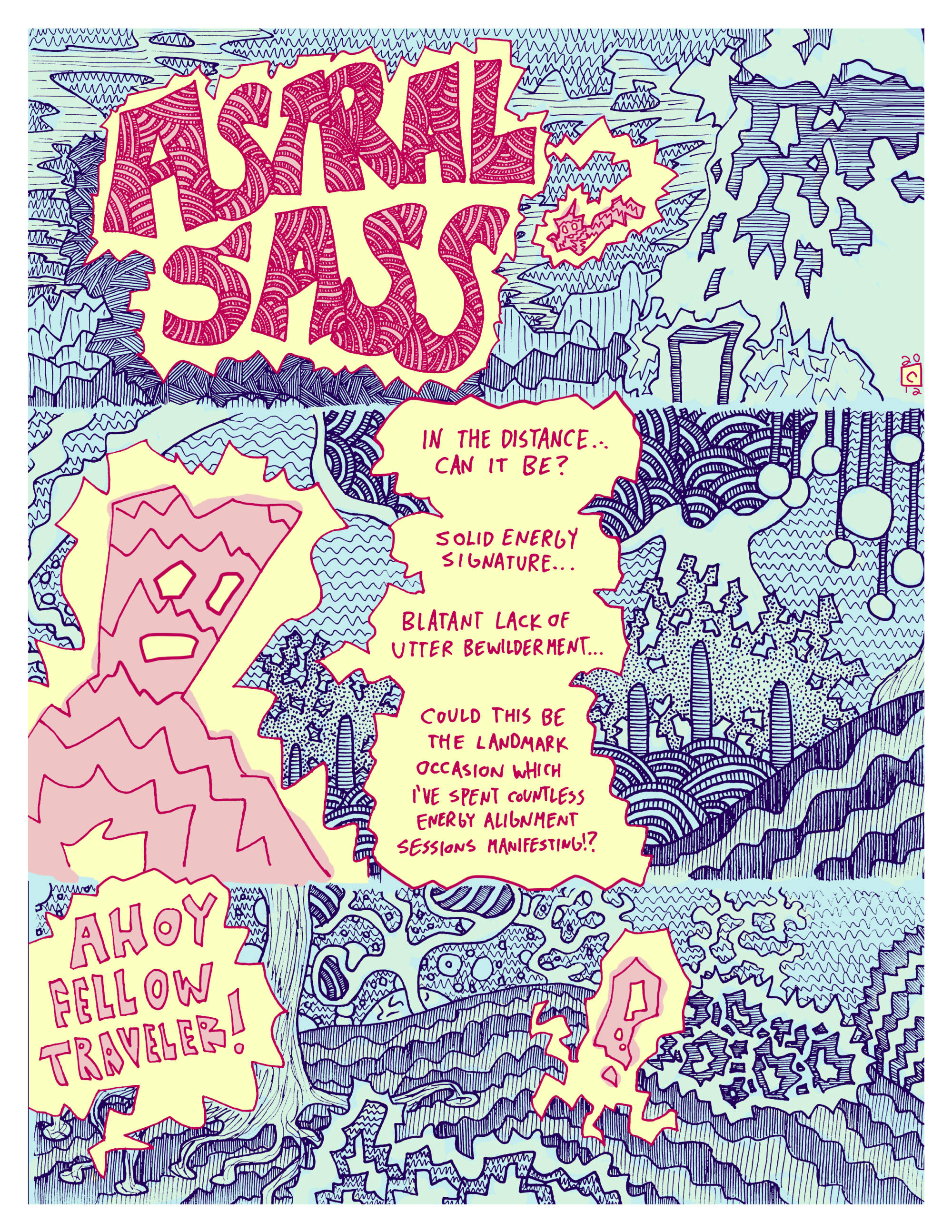 Astral Sass 02 by Corey Bechelli